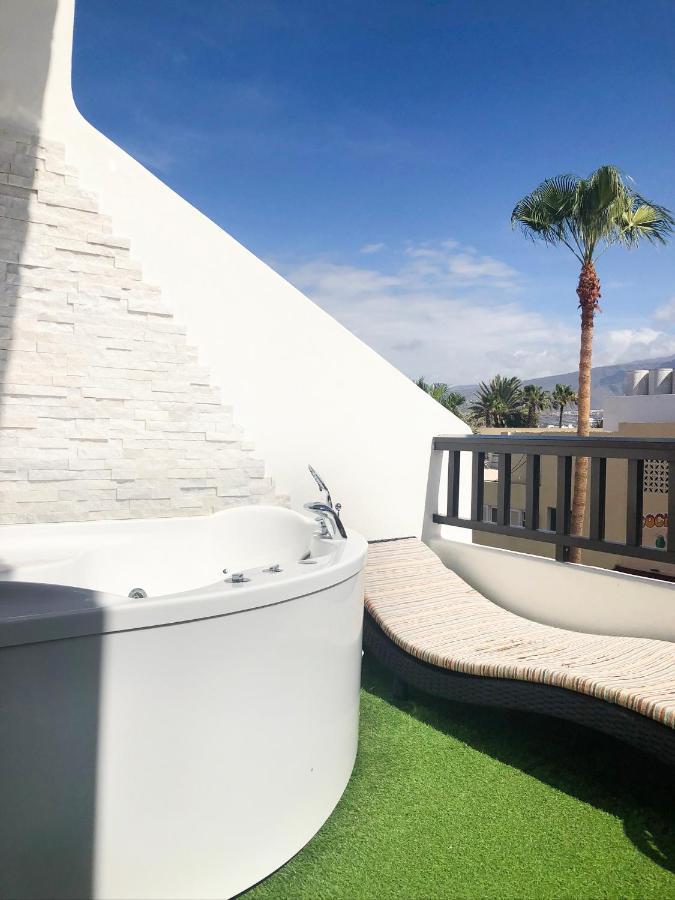 LUX&2Jacuzzi. NEW! Golden Mile Las Americas, Parque Santiago 2. Pool heated Sea water 2 BDR Playa de las Américas Exterior foto